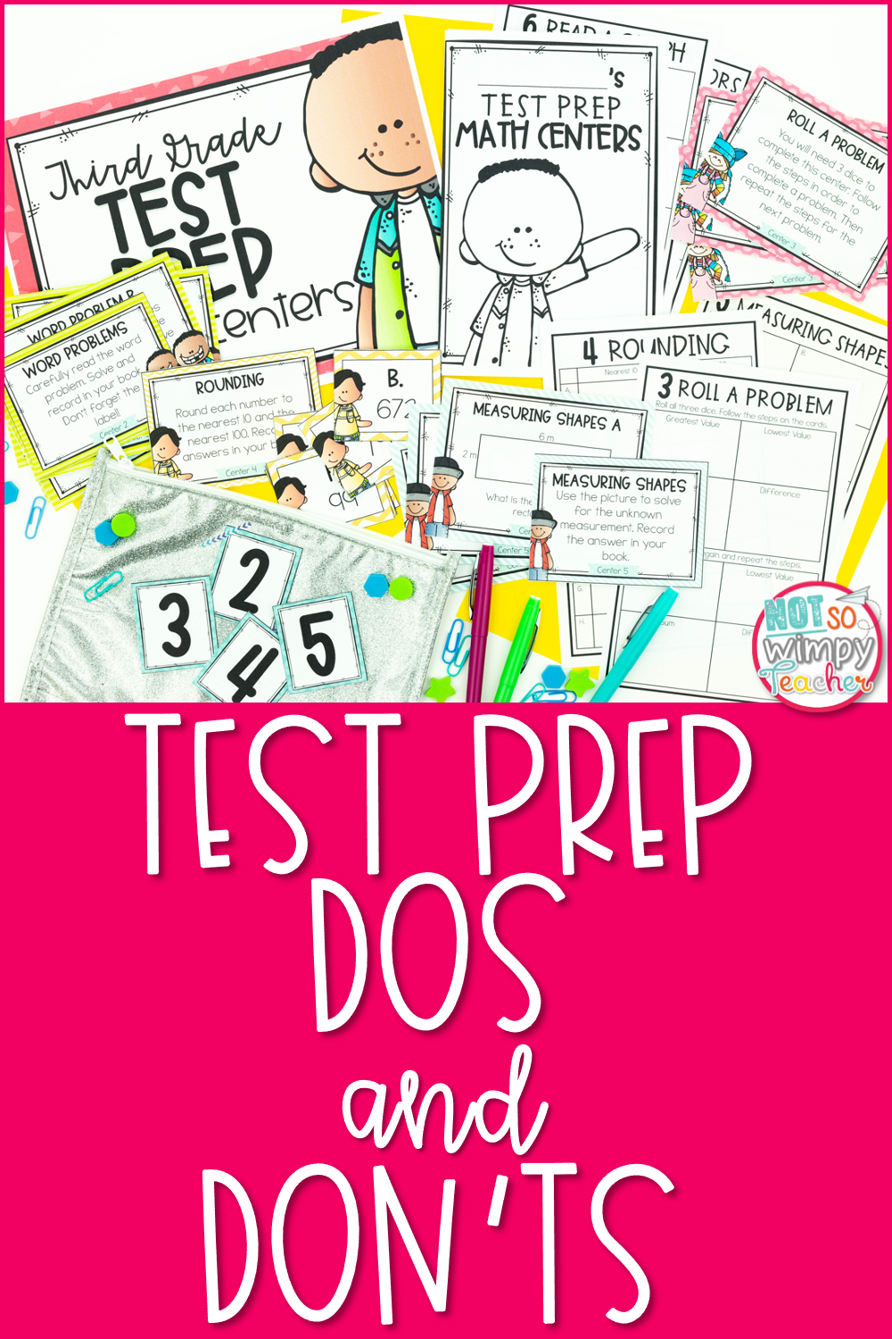 Test prep dos and don'ts pin