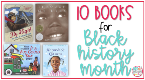 10 Books for black history month