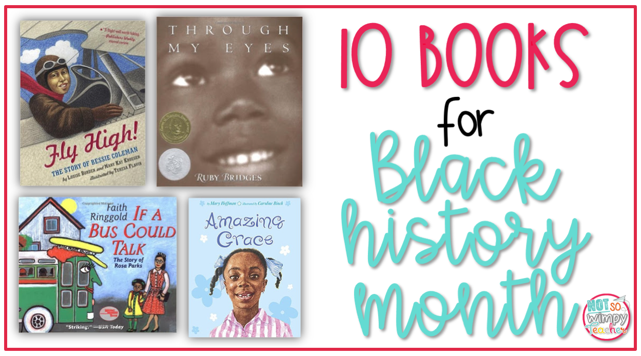 10 Books for black history month