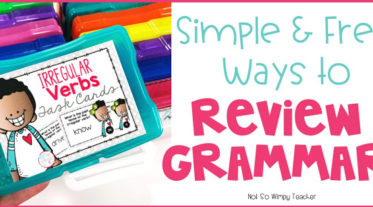 Ways to review grammar skills