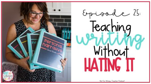 How to teach writing without hating it