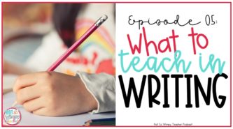 What mini lessons do you teach during writing workshop?