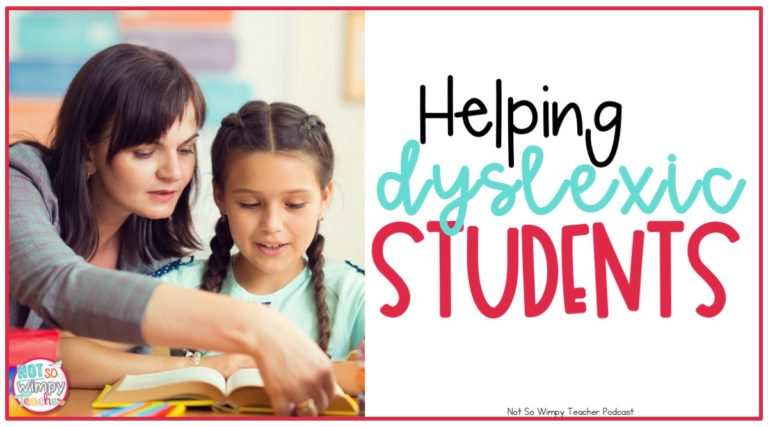 Helping Dyslexic Students - Not So Wimpy Teacher