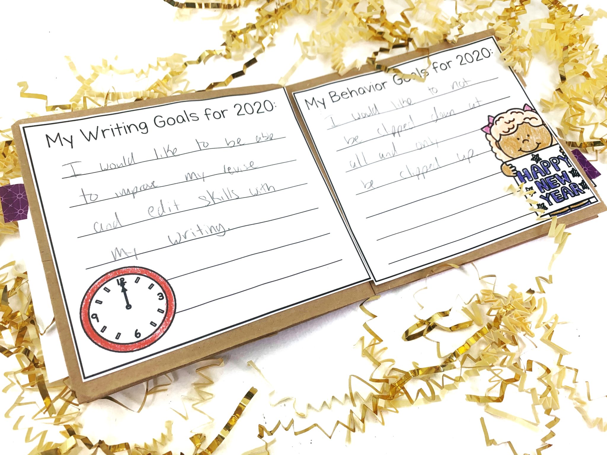 Free New Years Classroom Activity - Not So Wimpy Teacher