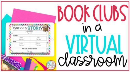 book clubs in a virtual classroom