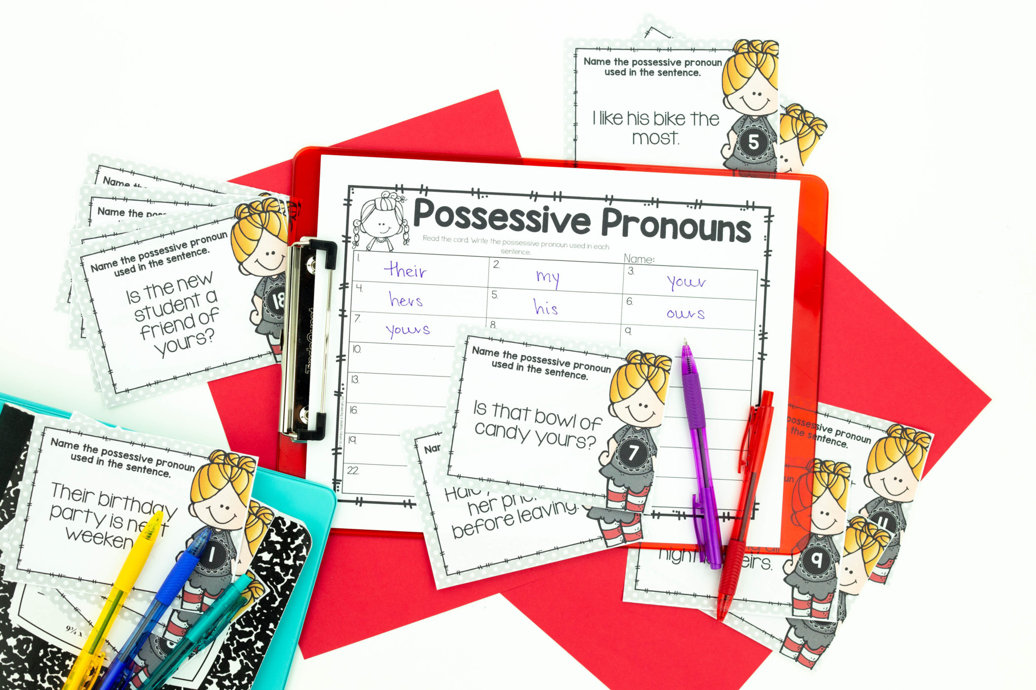 Why You Should Use Task Cards to Teach Grammar - Not So Wimpy Teacher