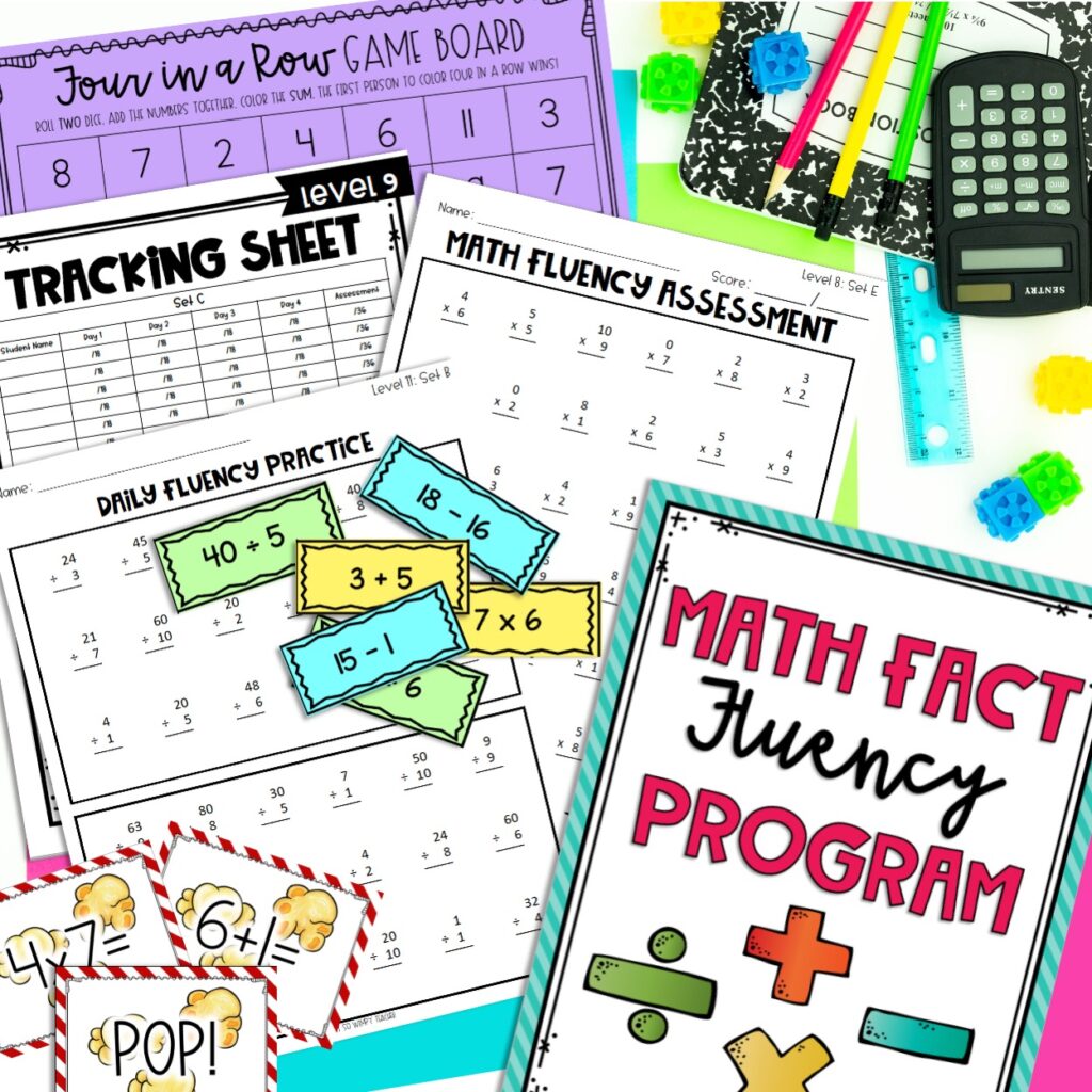 The fact fluency program is a great way to practice multiplication