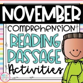 November seasonal reading passages
