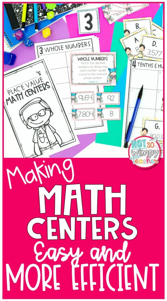 Math csenters pin