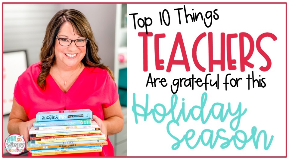 Top 10 Things Teachers are grateful for cover image