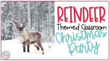 Reindeer themed party