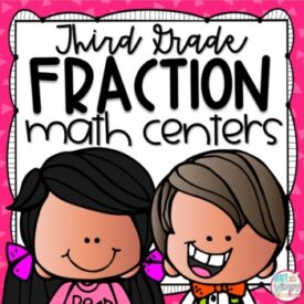 3rd grade fractions centers