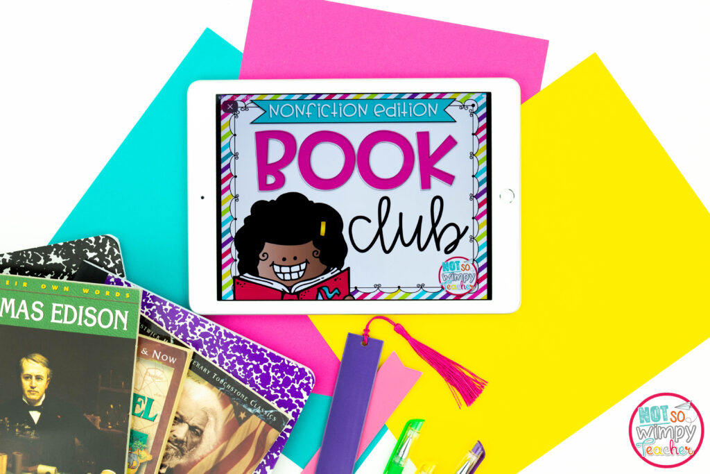 Try using book clubs to teach fun reading lessons