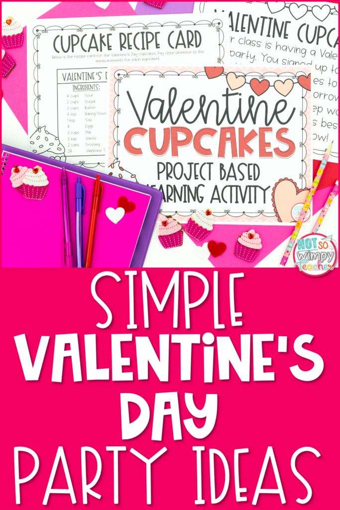 Simple Valentine's Day Party Ideas Pin