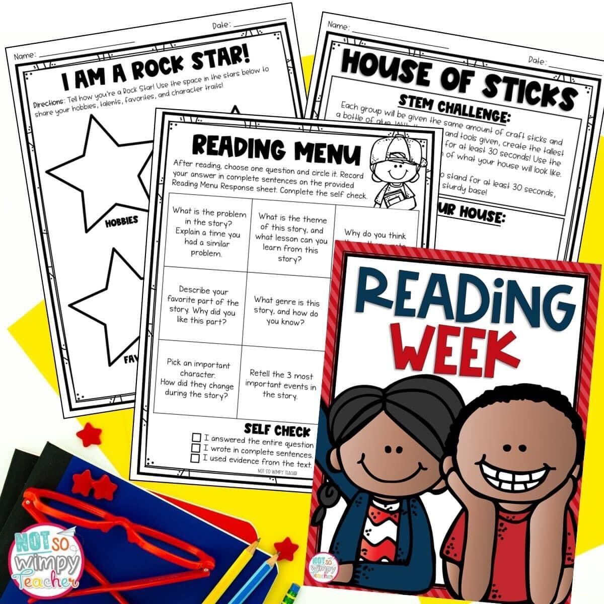 My Ela Block: Reading Centers - Not So Wimpy Teacher