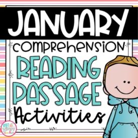 January close read passages