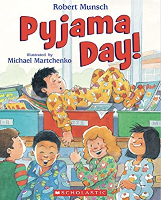Pyjama Day by Robert Munsch for Read Across America