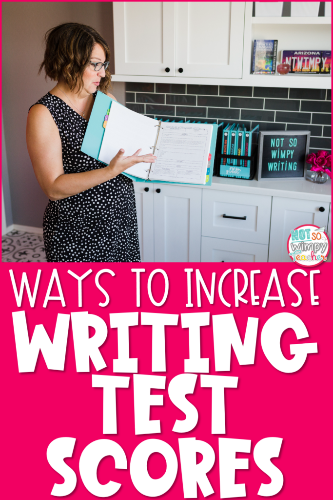 4 Ways to increase writing test scores pin