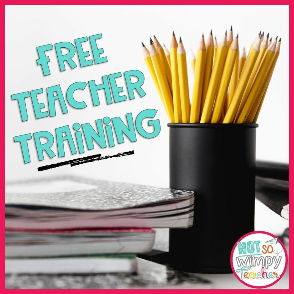 My Free Teacher Training to transform your students into thriving and excited writers is a great way to increase test scores