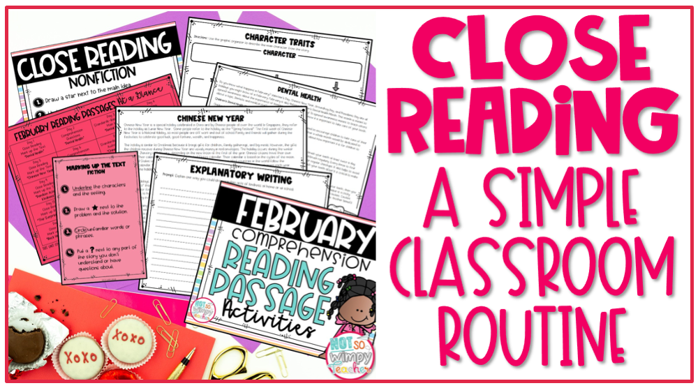 Close Reading A Simple Classroom Routine Laptrinhx News