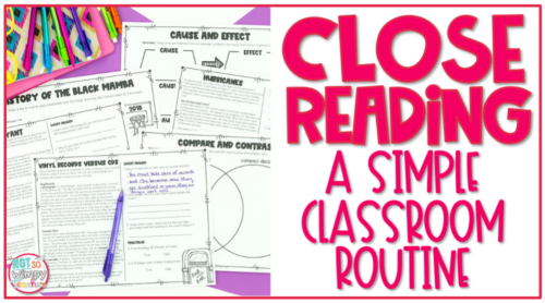 Close reading cover image