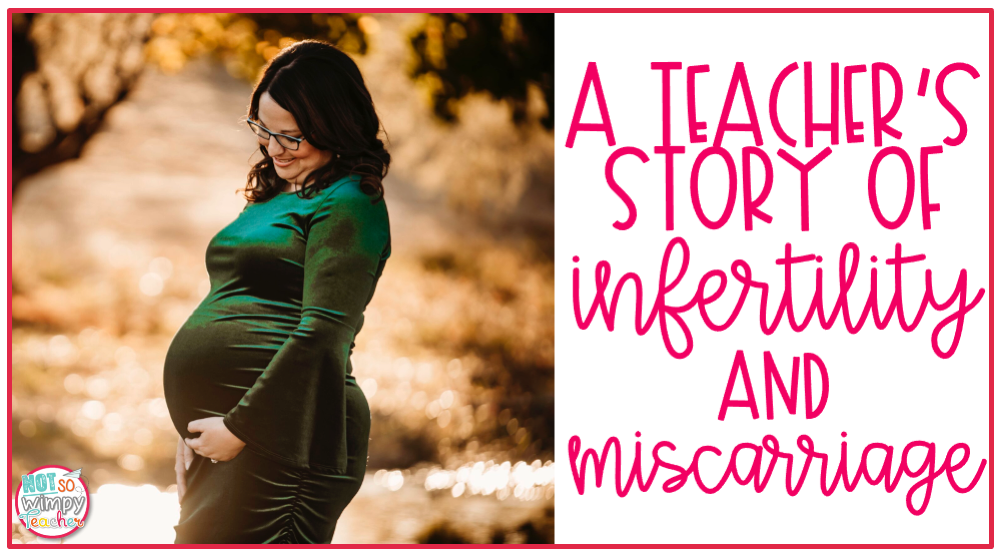 A teacher's story of infertility and miscarriage cover