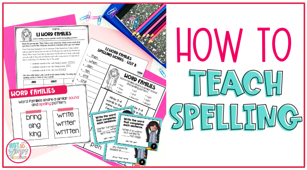 How to Teach Spelling: This New Strategy Makes Teaching Spelling to Third Graders Easy