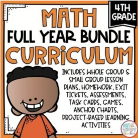 4th grade math curriculum