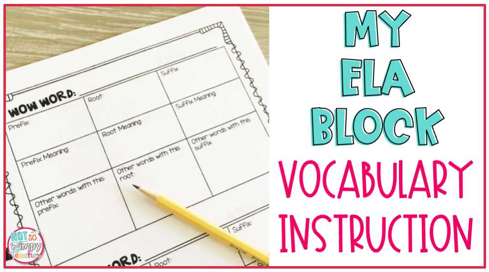 How to Launch a Vocabulary Routine in 10 Minutes a Day - Not So