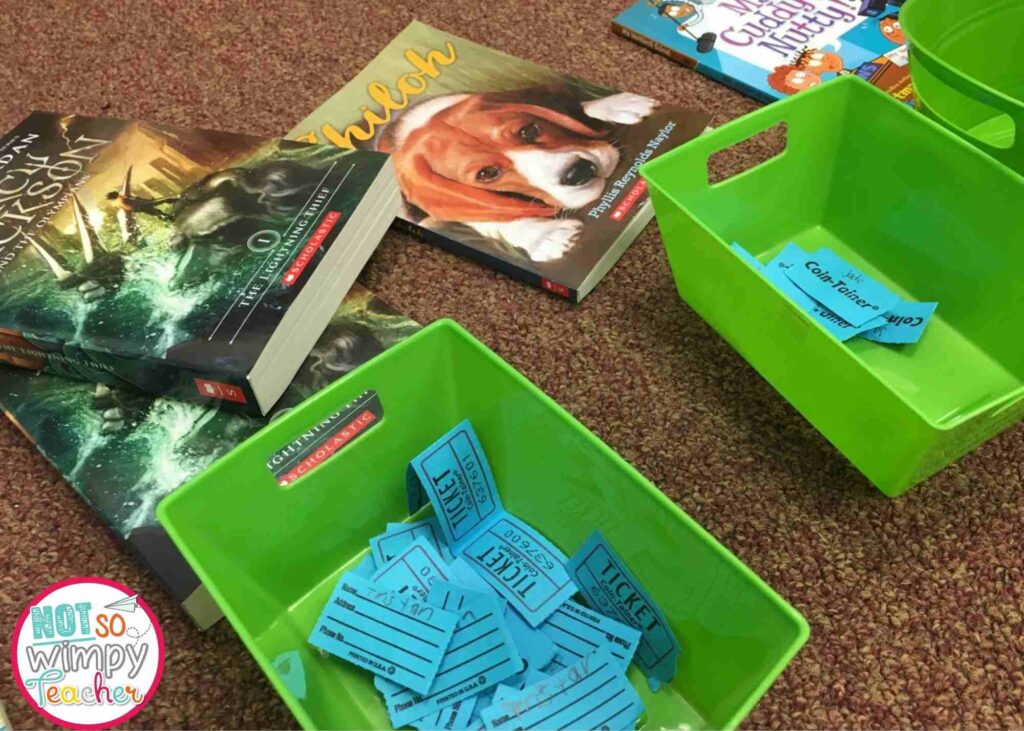 Book raffles are a great way to get kids excited about reading