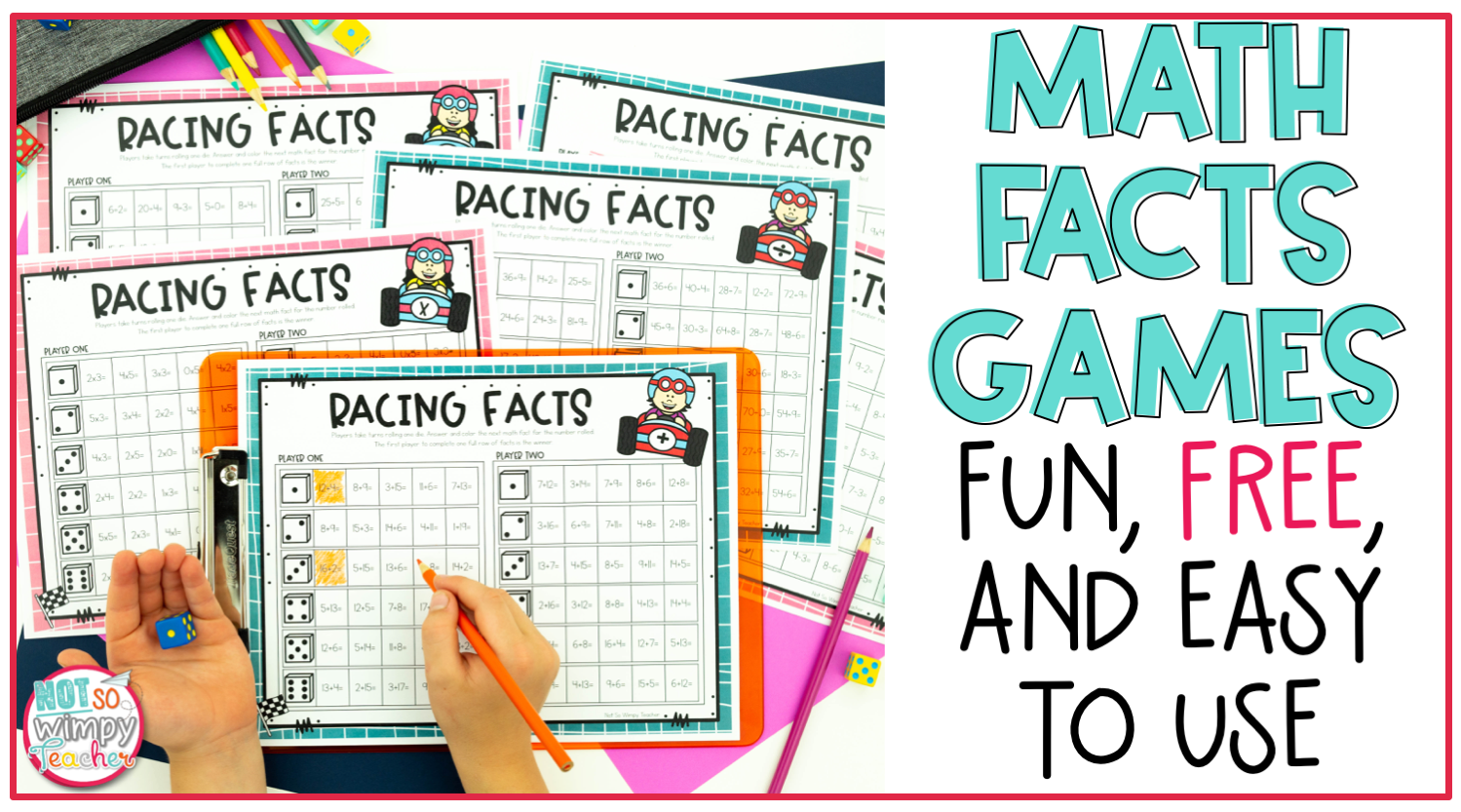 6 Free Math Activities for Grades 3 - 7