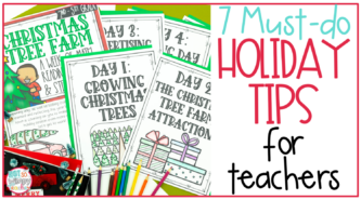 7 Must-do Holiday Tips for Teachers - Not So Wimpy Teacher