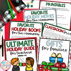 Ultimate Holiday Guide sheets