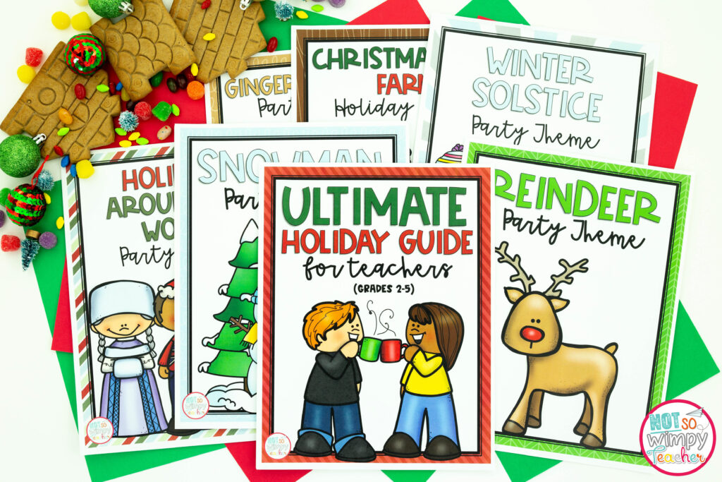 Ultimate Holiday Guide showing section pages