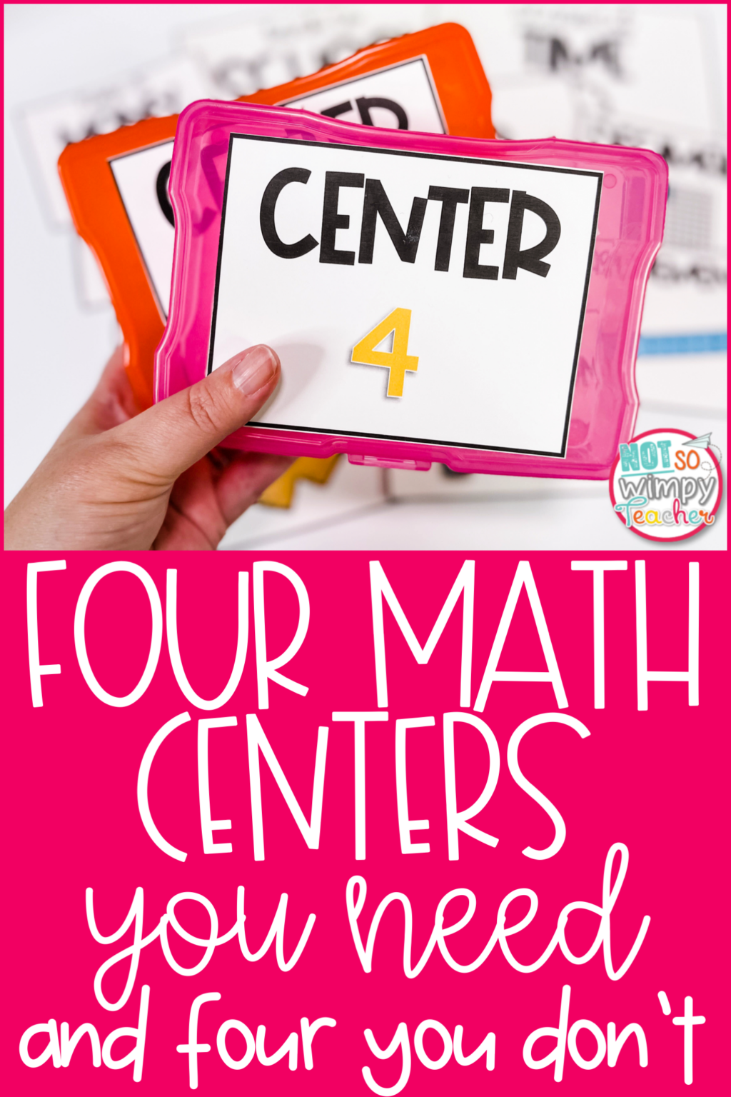 Four Math Centers You Need and Four You Don’t - Not So Wimpy Teacher