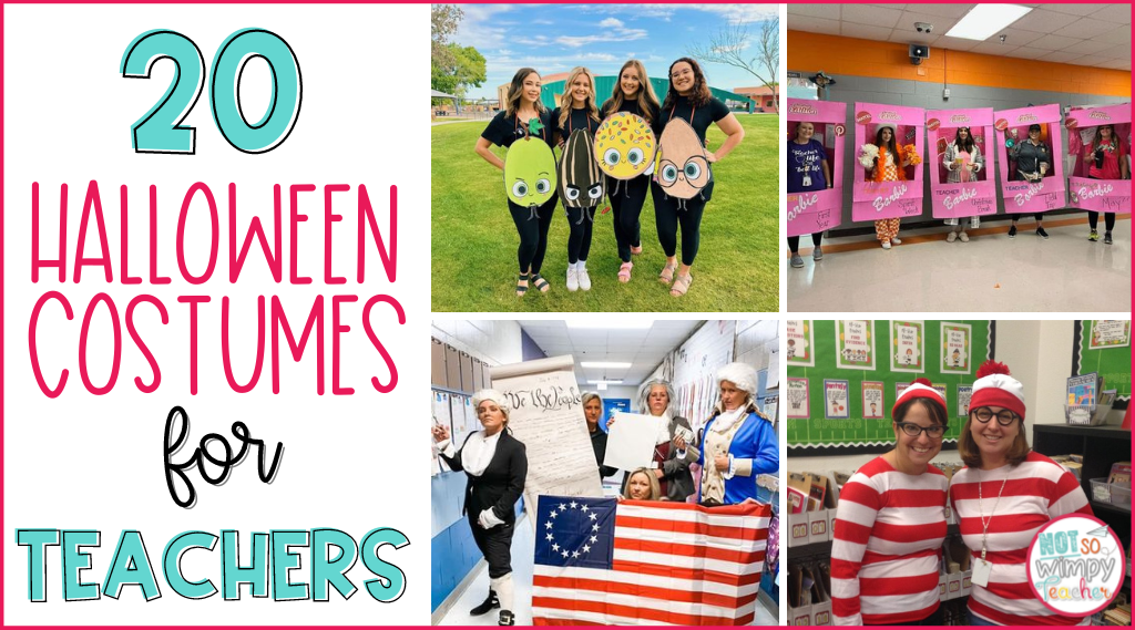 20 Halloween Costumes for teachers cover image