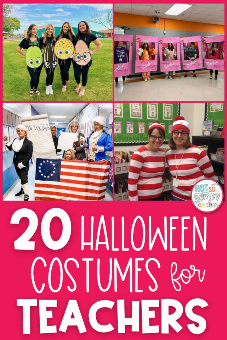 20 Halloween Costumes for Teachers - Not So Wimpy Teacher