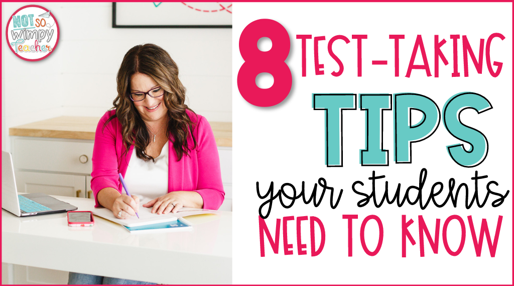 8 Test-Taking Tips Your Students Need to Know Cover image