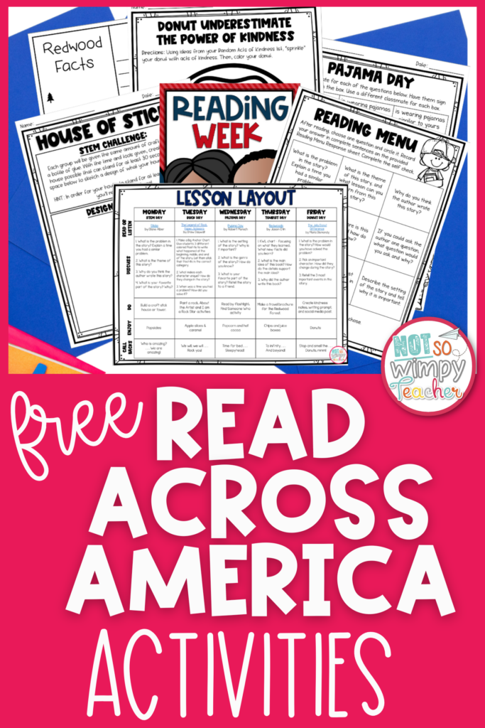 Read Across America Activities Pin