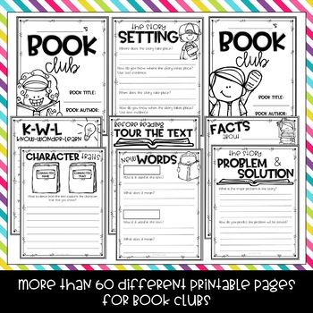 Book Clubs (How To, Organizers gr. 3-5)