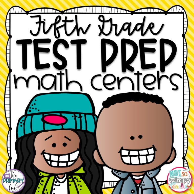 Test Prep Fifth Grade Math Centers Not So Wimpy Teacher | Hot Sex Picture