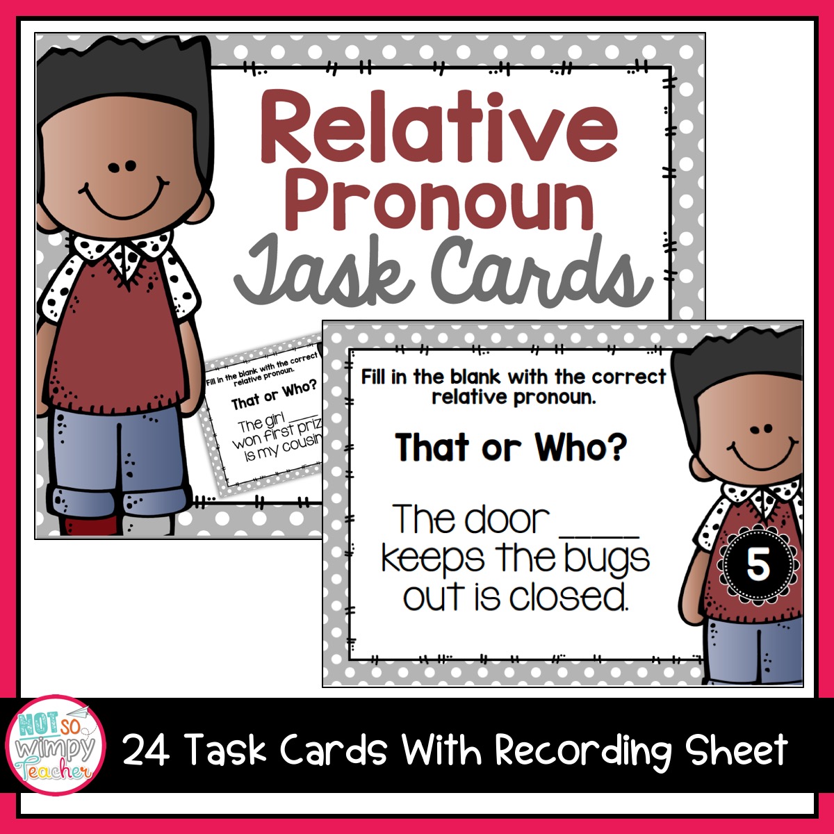 Relative Pronouns Worksheets For Fourth Graders