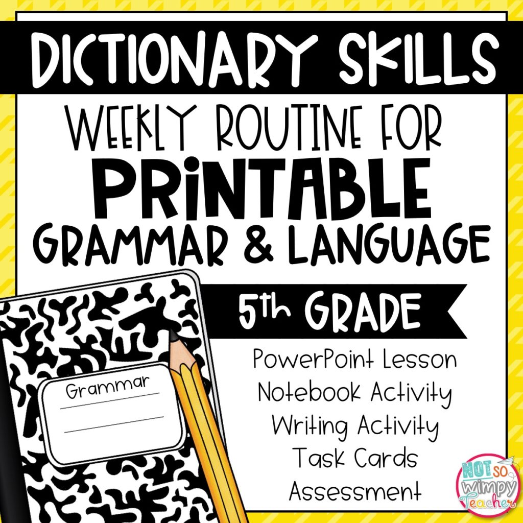 grammar-fifth-grade-activities-dictionary-skills-not-so-wimpy-teacher