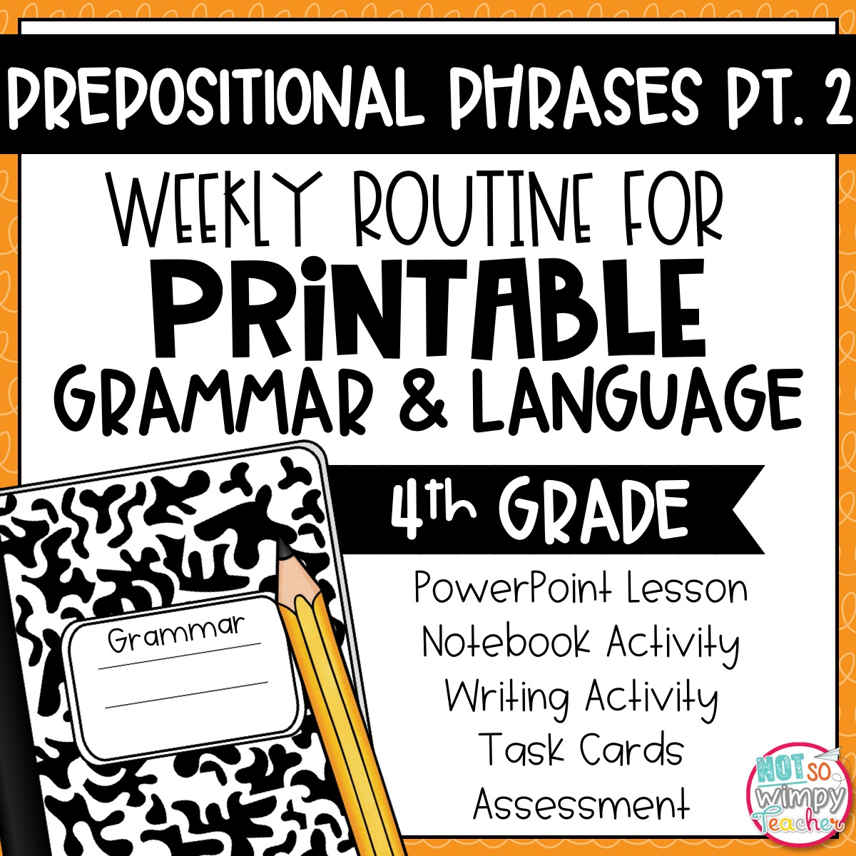 4th Grade Prepositional Phrases Worksheets