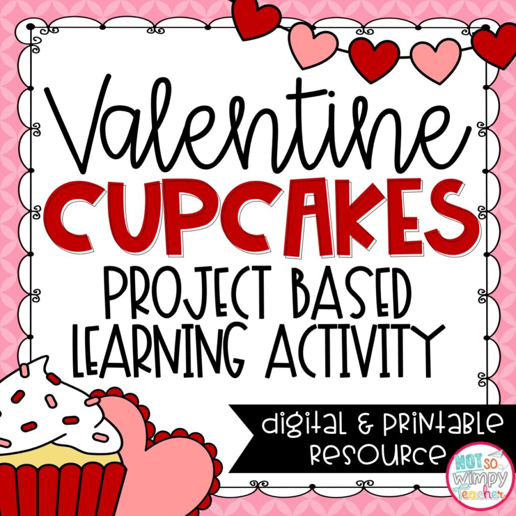 Valentine’s Day Math Project Based Learning Printable and Digital ...